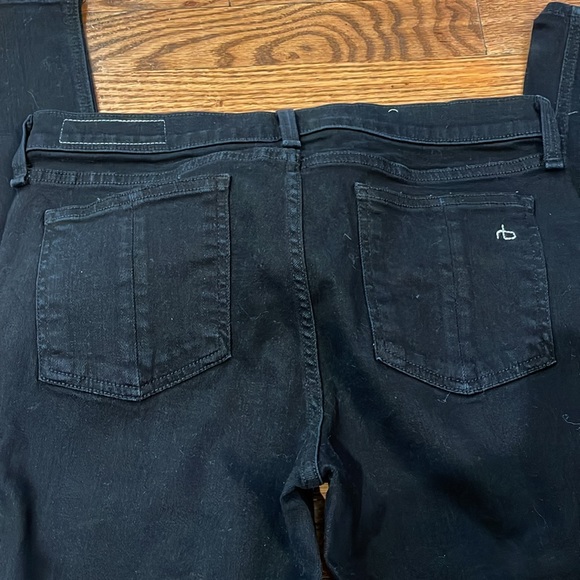 rag & bone black skinny jeans Size 29 - Picture 7 of 8